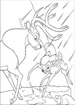 coloring page Bambi 2